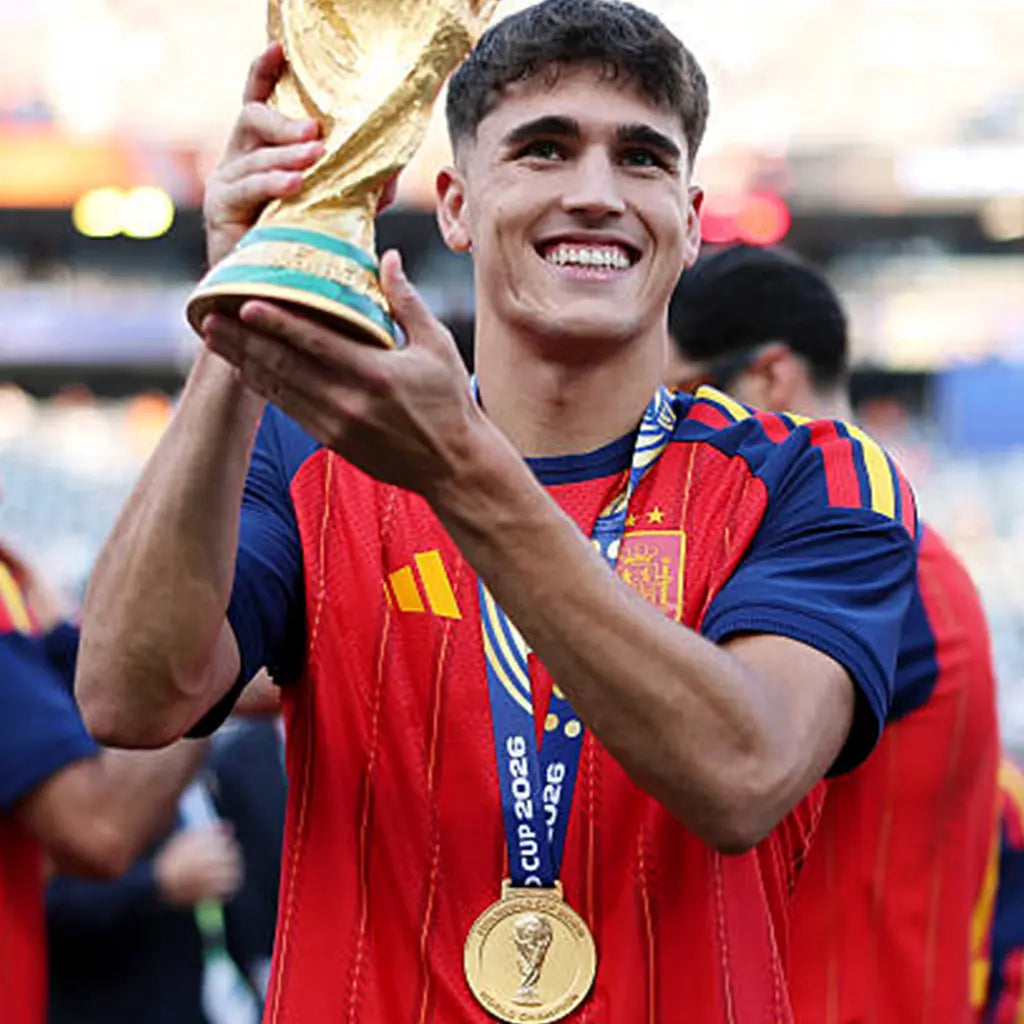 2026 FIFA World Cup champions celebrating with gold medals