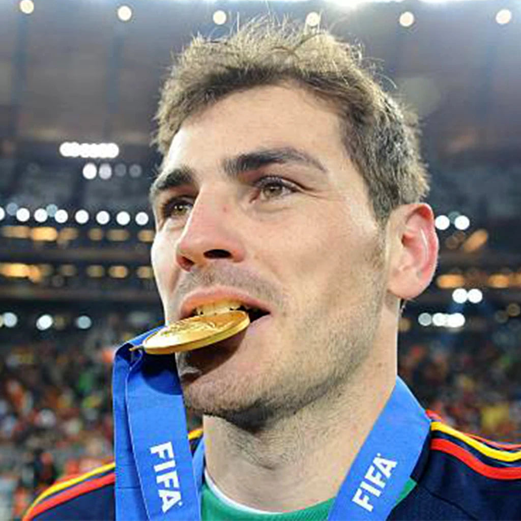 World Cup gold medal symbolizing victory and sporting excellence