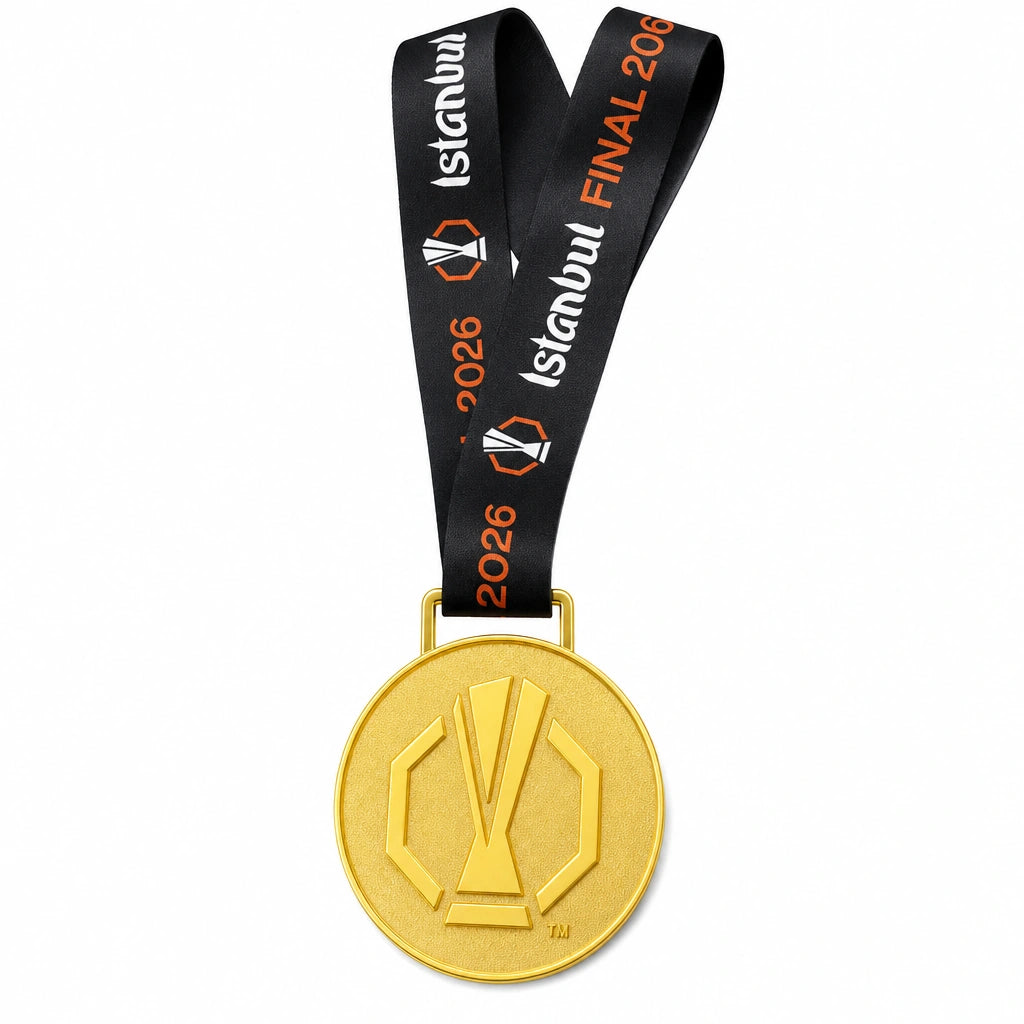 Online store featuring medals for football championship winners