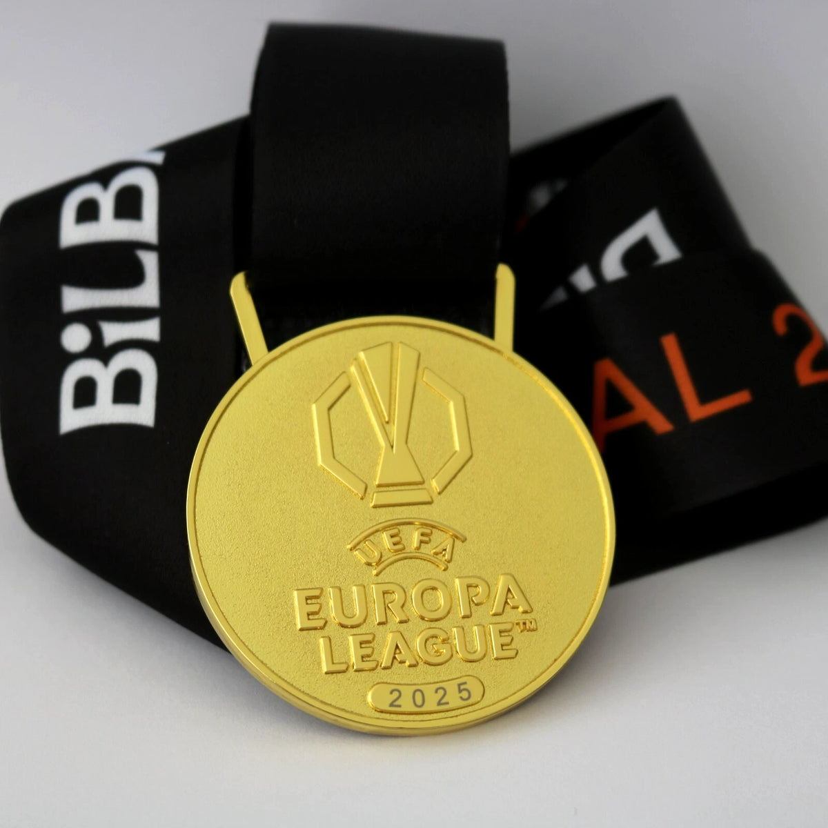 Tottenham Hotspur Europa League 2025 champions commemorative gold medal