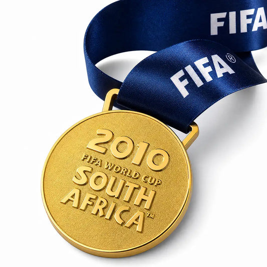 Spain World Cup 2010 champions gold medal replica
