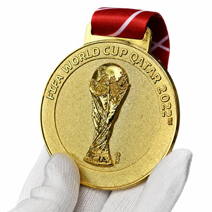 World Cup Qatar 2022 Final Champions Argentina Medal