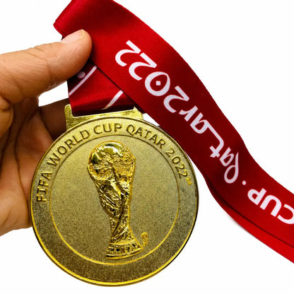 World Cup Qatar 2022 Final Champions Argentina Medal