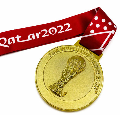 World Cup Qatar 2022 Final Champions Argentina Medal