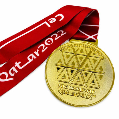 World Cup Qatar 2022 Final Champions Argentina Medal