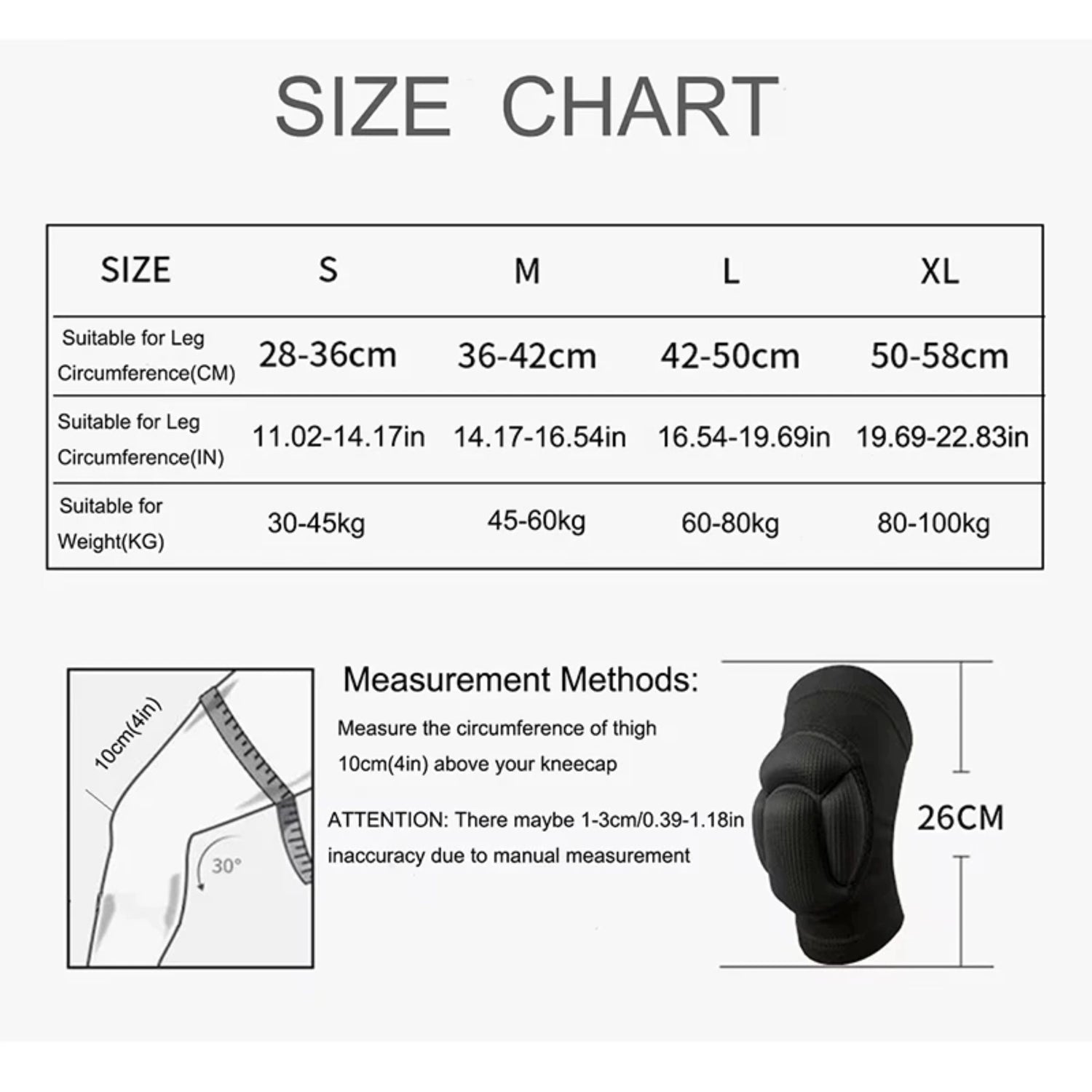 knee support for squats and lunges
