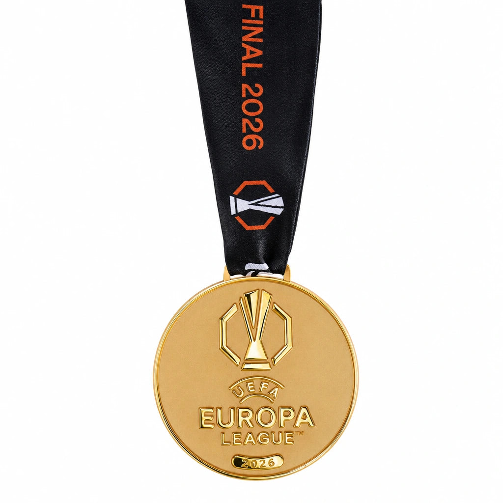 Football fans selecting engraved medals for celebration gifts