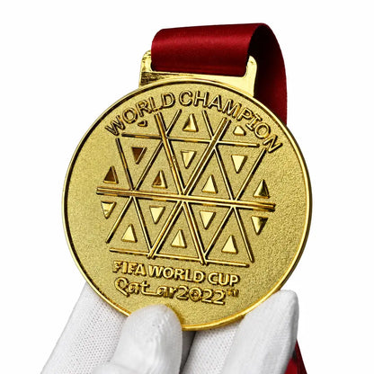 World Cup Qatar 2022 Final Champions Argentina Medal