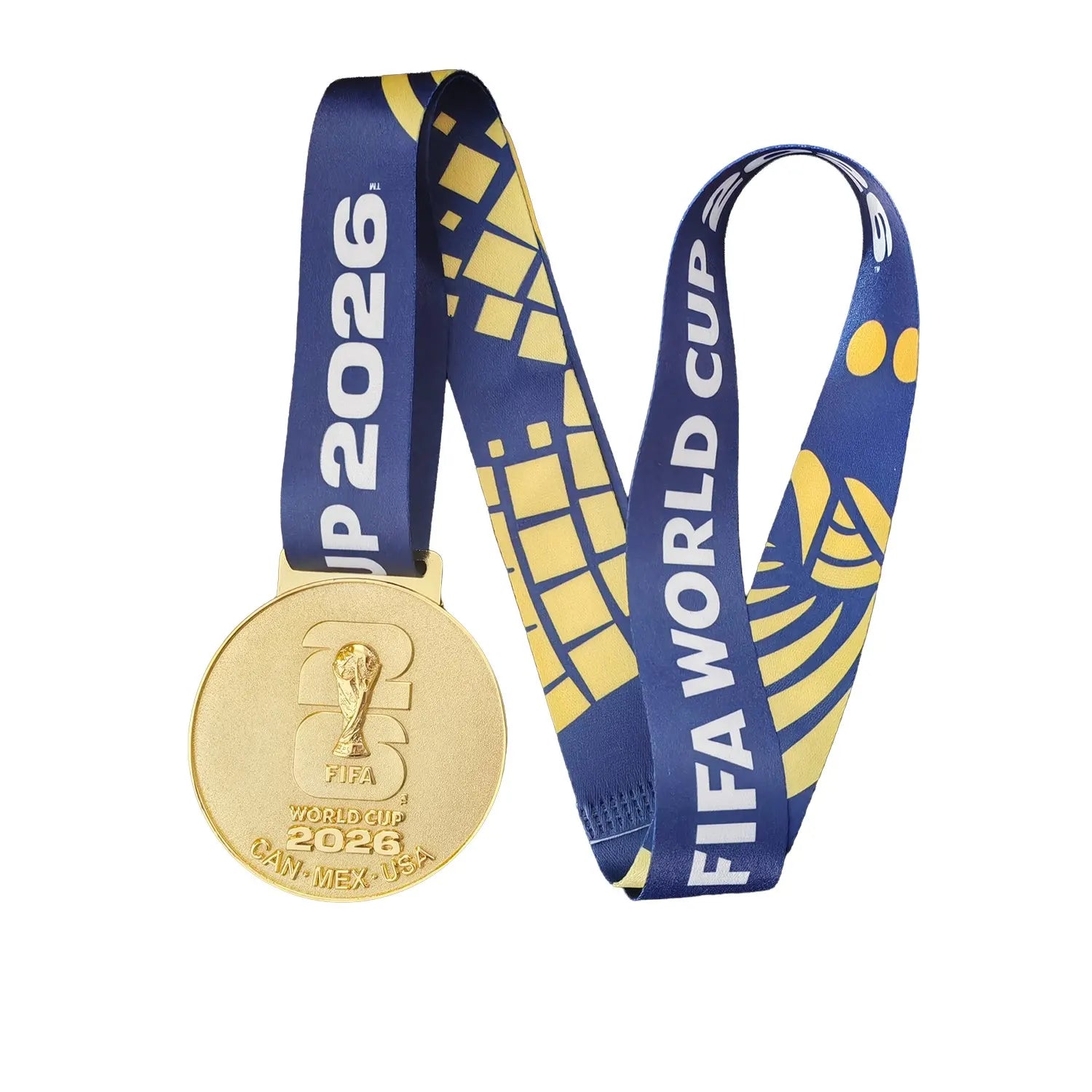 Spain World Cup 2026 winners commemorative replica gold medal collector's item