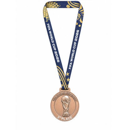 England 3rd Place World Cup 2026 bronze medal close-up, premium collectible for fans